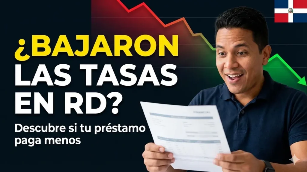 Tu préstamo: Cómo saber si las tasas de bajo en RD 2026