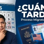 Cuánto tarda realmente el proceso migratorio en 2026