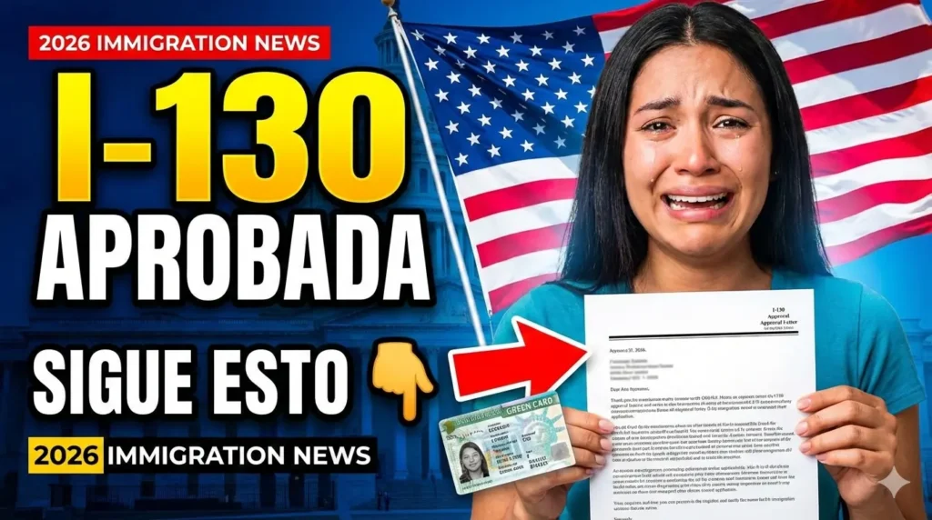 Qué pasa después de aprobar la I-130 paso a paso