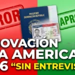 ➤ Renovación de VISA Americana 2026 Requisitos y Costos