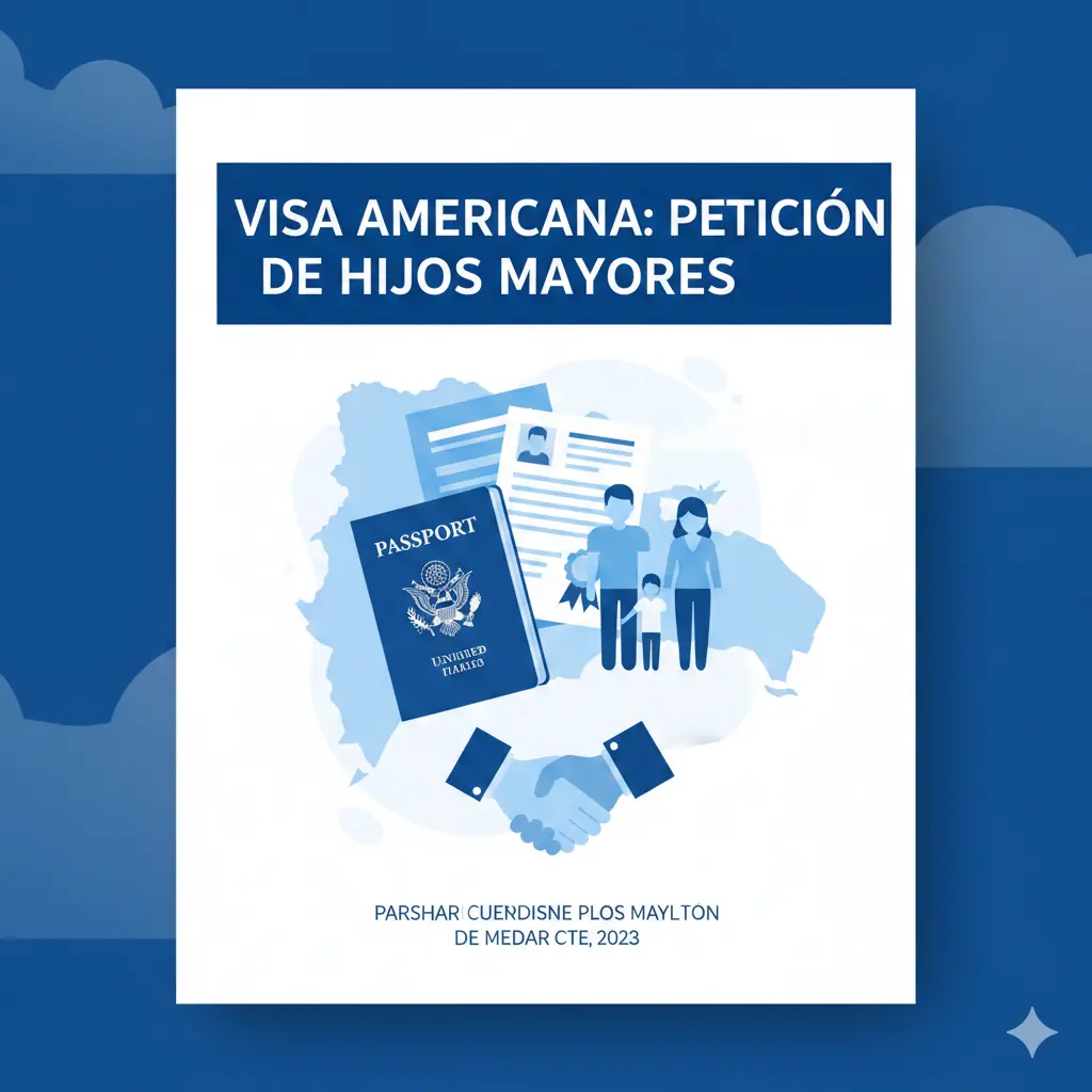 Visa americana: Petición de padres a hijos mayores 2026
