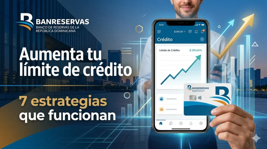 7 formas de aumentar mi tarjeta de crédito Banreservas