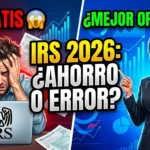 Preparar impuestos IRS gratis vs pagar profesional 2026