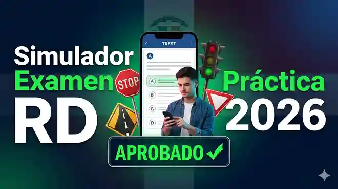 Simulador de Examen de Manejo RD | Práctica INTRANT 2026