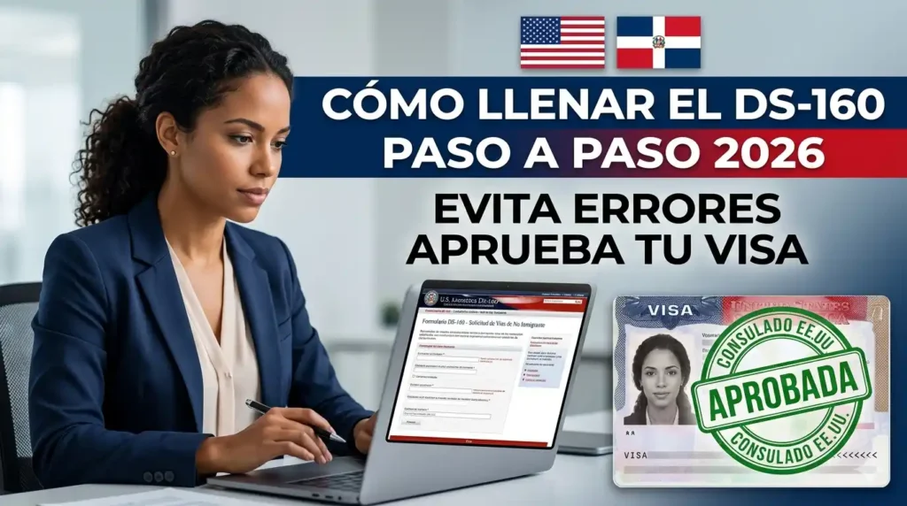 Cómo Llenar la Plantilla para Solicitud de Visa Americana Guía Completa Paso a Paso 2026