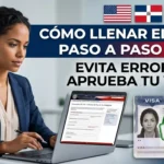 Cómo Llenar la Plantilla para Solicitud de Visa Americana Guía Completa Paso a Paso 2026