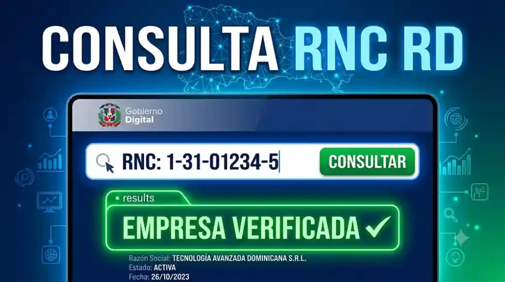 Verificador de RNC en República Dominicana Consulta DGII Online