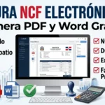 Factura NCF Electrónica RD Guía 2026 para Crear Facturas
