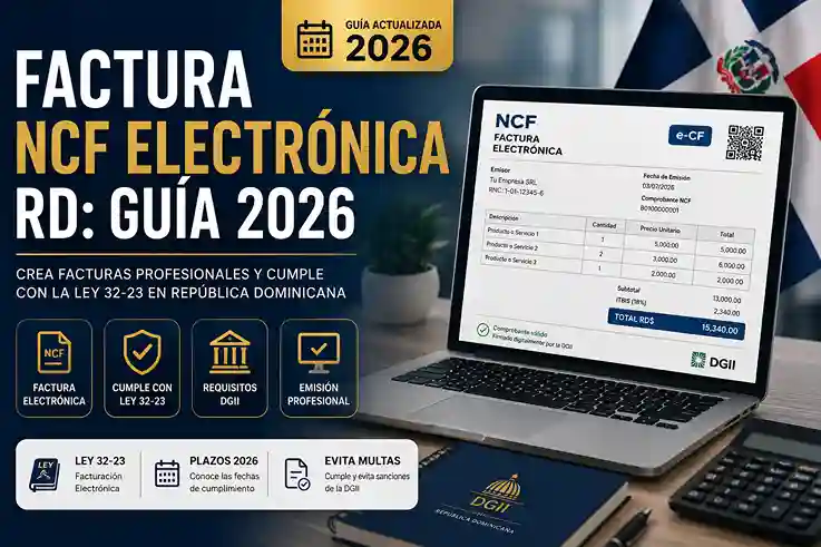 Ley 32-23 y Factura Electrónica RD Guía Actualizada 2026